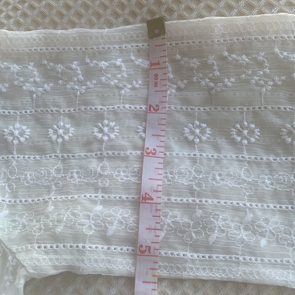 Tie front cropped blouse size S - Picture 7 of 7